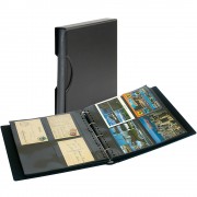 Lindner SRSPK-814 Álbum de tarjetas postales SRS con 20 páginas transparentes