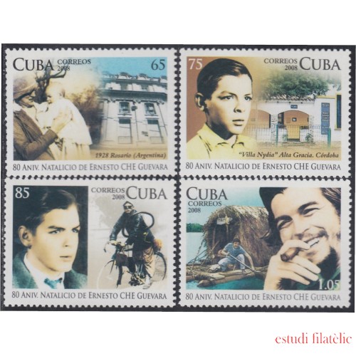 Cuba 4598/01 2008 Dr Ernesto Che Guevara Revolucionario Cubano MNH