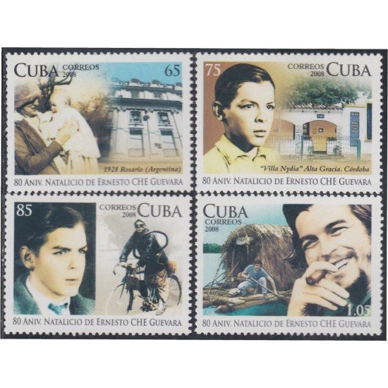 Cuba 4598/01 2008 Dr Ernesto Che Guevara Revolucionario Cubano MNH