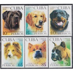 Cuba 4624/29 2008 Fauna Perros MNH Cuba 4624/29 2008 Fauna Perros MNH