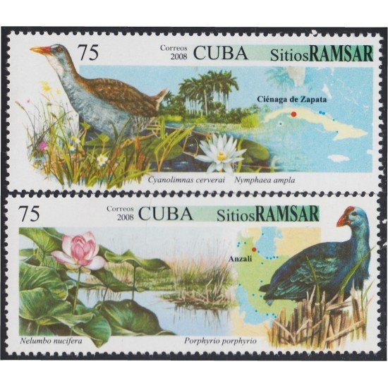 Cuba 4649/50 2008 Fauna y Flora MNH Cuba 4649/50 2008 Fauna y Flora MNH