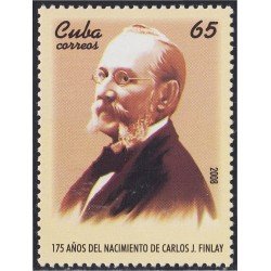 Cuba 4653 2008 175 Años del Dr Carlos Juan Finlay MNH Cuba 4653 2008 175 Años del Dr Carlos Juan Finlay MNH