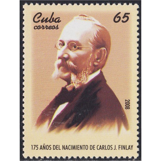 Cuba 4653 2008 175 Años del Dr Carlos Juan Finlay MNH Cuba 4653 2008 175 Años del Dr Carlos Juan Finlay MNH