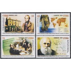 Cuba 4709/12 2009 200 Años del Nacimiento de Charles Darwin MNH Cuba 4709/12 2009 200 Años del Nacimiento de Charles Darwin MNH