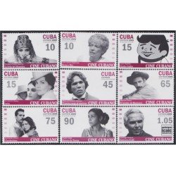 Cuba 4726/34 2009 Cine Cubano MNH Cuba 4726/34 2009 Cine Cubano MNH