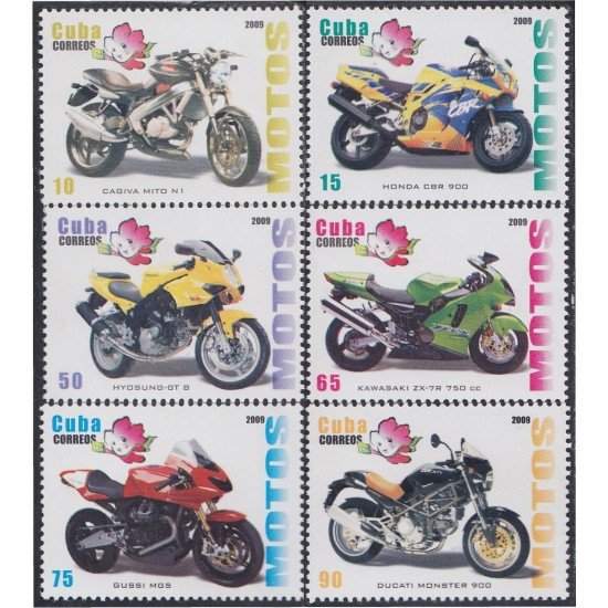 Cuba 4736/41 2009 Motos MNH Cuba 4736/41 2009 Motos MNH