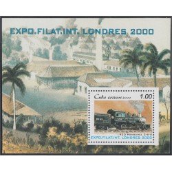 Cuba HB 160 2000 Exposición Filatélica Internacional en Londres MNH Cuba HB 160 2000 Exposición Filatélica Internacional en Londres MNH