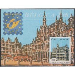 Cuba HB 166 2001 Exposición Filatélica Internacional en Bruselas MNH Cuba HB 166 2001 Exposición Filatélica Internacional en Bruselas MNH
