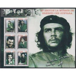 Cuba HB 175A 2002 35 Años de la Muerte de Ernesto Che Guevara MNH Cuba HB 175A 2002 35 Años de la Muerte de Ernesto Che Guevara MNH