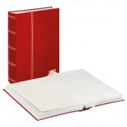 Lindner 1163-R Clasificador estándar 230 x 305 mm, 64 páginas, rojo