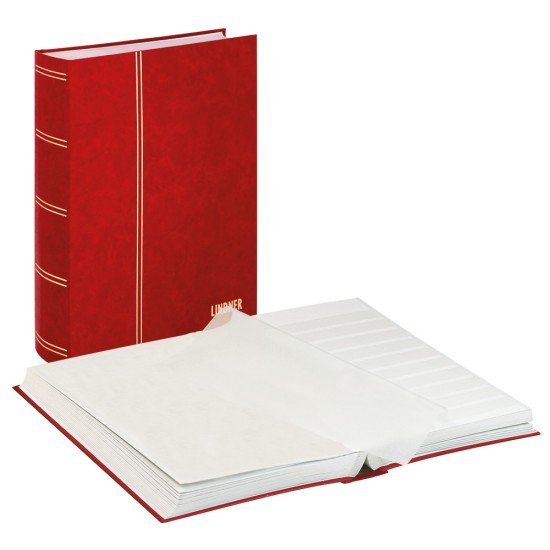 Lindner 1163-R Clasificador estándar 230 x 305 mm, 64 páginas, rojo Lindner 1163-R Clasificador estándar 230 x 305 mm, 64 páginas, rojo