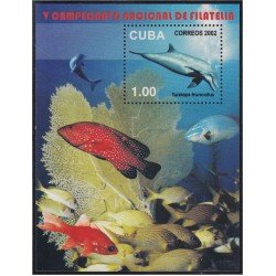 Cuba HB 179 2002 5° Campeonato Nacional de Filatelia MNH Cuba HB 179 2002 5° Campeonato Nacional de Filatelia MNH