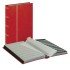 Lindner 1169-R Clasificador estándar 230 x 305 mm, 48 páginas negras, rojo