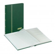 Lindner 1158-G Clasificador estándar 165 x 220 mm, 16 páginas blancas, verde