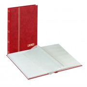 Lindner 1158-R Clasificador estándar 165 x 220 mm, 16 páginas blancas, rojo