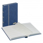 Lindner 1159-B Clasificador estándar 165 x 220 mm, 32 páginas blancas, azul