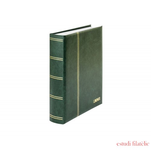 Lindner 1162S-G Clasificadores Luxus 230 x 305 mm 60 páginas blancas, verde Lindner 1162S-G Clasificadores Luxus 230 x 305 mm 60 páginas blancas, verde