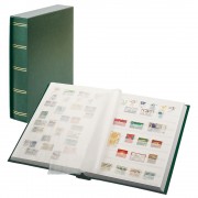 Lindner 1162SK-G Clasificadores Luxus 240 x 320  mm 60 páginas blancas, verde