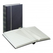 Lindner 1180-S Clasificadores NUBUK 230 x 305 mm 60 páginas blancas, negro 