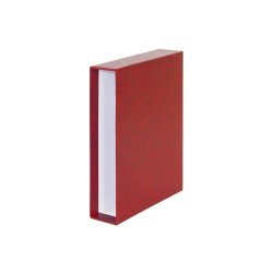 Lindner 116K-R Carpeta para Stockbook LUXUS 60 páginas, rojo Lindner 116K-R Carpeta para Stockbook LUXUS 60 páginas, rojo