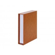 Lindner 116K-H Carpeta para Stockbook LUXUS 60 páginas, marrón