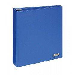 Lindner 1700 Sistema UNIPLATE Carpeta de anillas azul Lindner 1700 Sistema UNIPLATE Carpeta de anillas azul