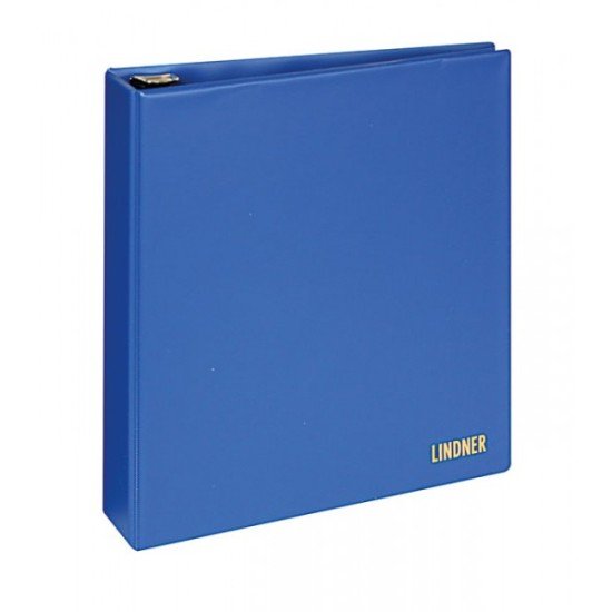 Lindner 1700 Sistema UNIPLATE Carpeta de anillas azul Lindner 1700 Sistema UNIPLATE Carpeta de anillas azul
