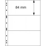 Lindner 093 Hojas UNIPLATE 84/197 mm 3 tiras Transparentes Lindner 093 Hojas UNIPLATE 84/197 mm 3 tiras Transparentes