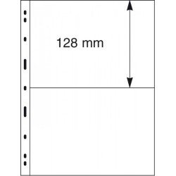 Lindner 092 Hojas UNIPLATE 128/197 mm 2 tiras Transparentes Lindner 092 Hojas UNIPLATE 128/197 mm 2 tiras Transparentes