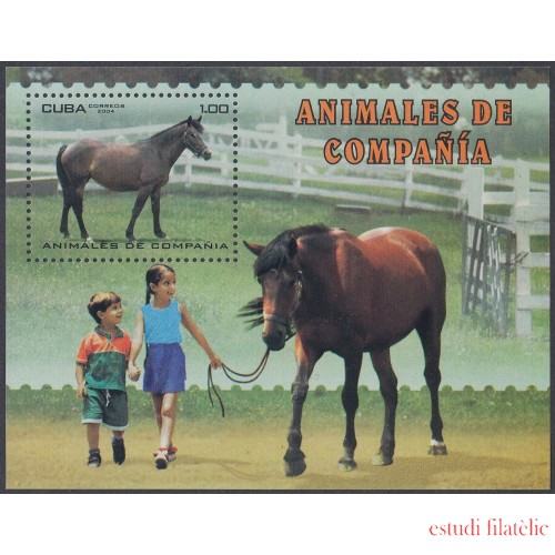 Cuba HB 191 2004 Fauna. Animales de Compañías MNH
