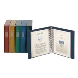 Lindner 1130-B FDC album CLASSIC + slipcase, azul Lindner 1130-B FDC album CLASSIC + slipcase, azul