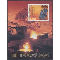 Cuba HB 192 2004 Rocas y Minerales MNH Cuba HB 192 2004 Rocas y Minerales MNH