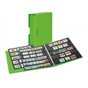 Lindner S3542B-4 Álbum Publica M Color con estuche a juego, Verde   