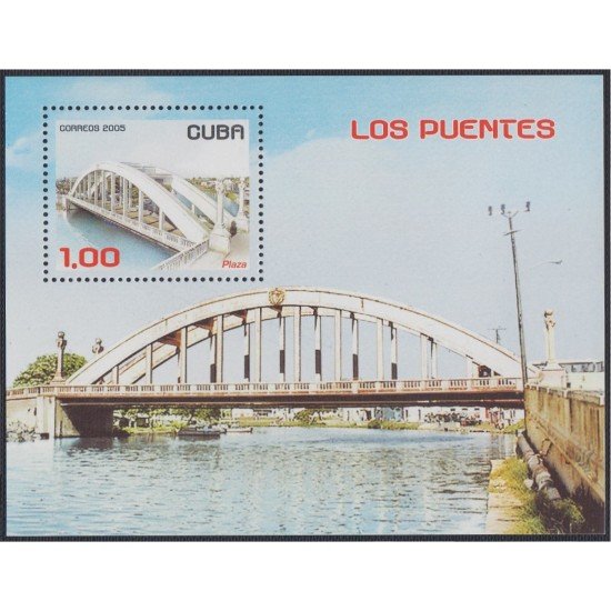 Cuba HB 196 2005 Puentes MNH Cuba HB 196 2005 Puentes MNH