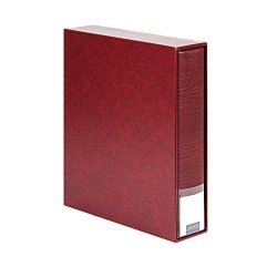Lindner 3533-W PUBLICA LS Carpeta de anillas + estuche, rojo Lindner 3533-W PUBLICA LS Carpeta de anillas + estuche, rojo