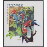 Cuba HB 198 2005 Fauna pájaros. Periquitos MNH