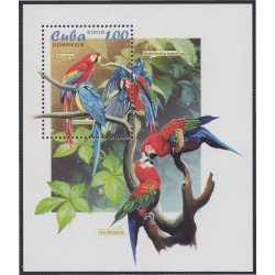 Cuba HB 198 2005 Fauna pájaros. Periquitos MNH Cuba HB 198 2005 Fauna pájaros. Periquitos MNH