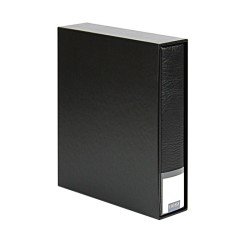 Lindner 3533-S PUBLICA LS Carpeta de anillas + estuche, negro Lindner 3533-S PUBLICA LS Carpeta de anillas + estuche, negro