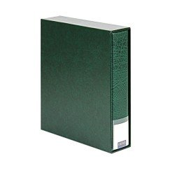 Lindner 3533-G PUBLICA LS Carpeta de anillas + estuche, verde Lindner 3533-G PUBLICA LS Carpeta de anillas + estuche, verde