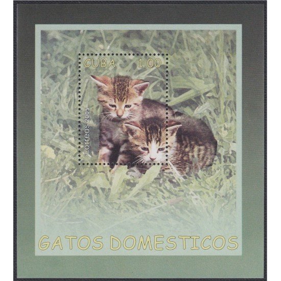Cuba HB 199 2005 Fauna Gatos MNH Cuba HB 199 2005 Fauna Gatos MNH