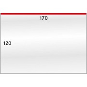Lindner 884LP Bolsas de cristal protectoras, medidas internas: 170 x 120 mm