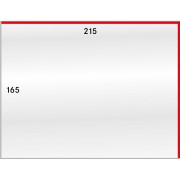 Lindner 899LSP Bolsas de cristal protectoras para DIN A5, 165 x 215 mm