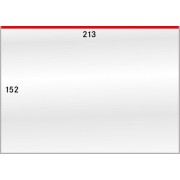 Lindner 888LP Bolsas de cristal protectoras, medidas internas: 213 x 152 mm