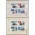 Cuba HB 204 2005 500 Años de la primera Emisión de los sellos del Tema Europa. Dentado y sin dentar 2 Hojitas Bloque MNH