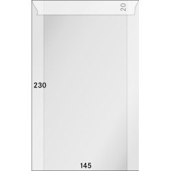 Lindner 715 Sobres de brillantina 145 X 230 + 20 mm pqte de 500 Lindner 715 Sobres de brillantina 145 X 230 + 20 mm pqte de 500