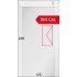 Lindner 714 Sobres de brillantina 125 X 230 + 20 mm pqte de 500