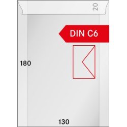 Lindner 712 Sobres de brillantina 130 X 180 + 20 mm pqte de 500 Lindner 712 Sobres de brillantina 130 X 180 + 20 mm pqte de 500