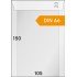 Lindner 709 Sobres de brillantina 105 X 150 + 20 mm pqte de 500