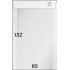 Lindner 707 Sobres de brillantina 85 X 132 + 16 mm pqte de 500