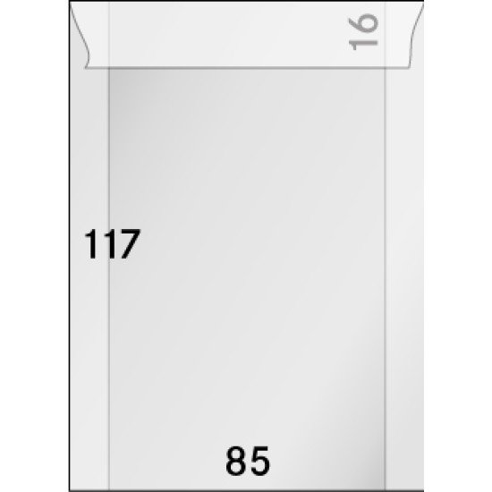 Lindner 706 Sobres de brillantina 85 X 117 + 16 mm pqte de 500 Lindner 706 Sobres de brillantina 85 X 117 + 16 mm pqte de 500